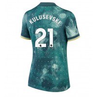 Echipament fotbal Tottenham Hotspur Dejan Kulusevski #21 Tricou Treilea 2024-25 pentru femei maneca scurta